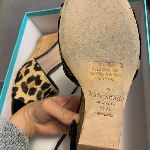 SOLD Kate Spade wedges - Picture 2 of 3